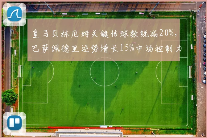 皇马贝林厄姆关键传球数锐减20%,巴萨佩德里逆势增长15%中场控制力此消彼长